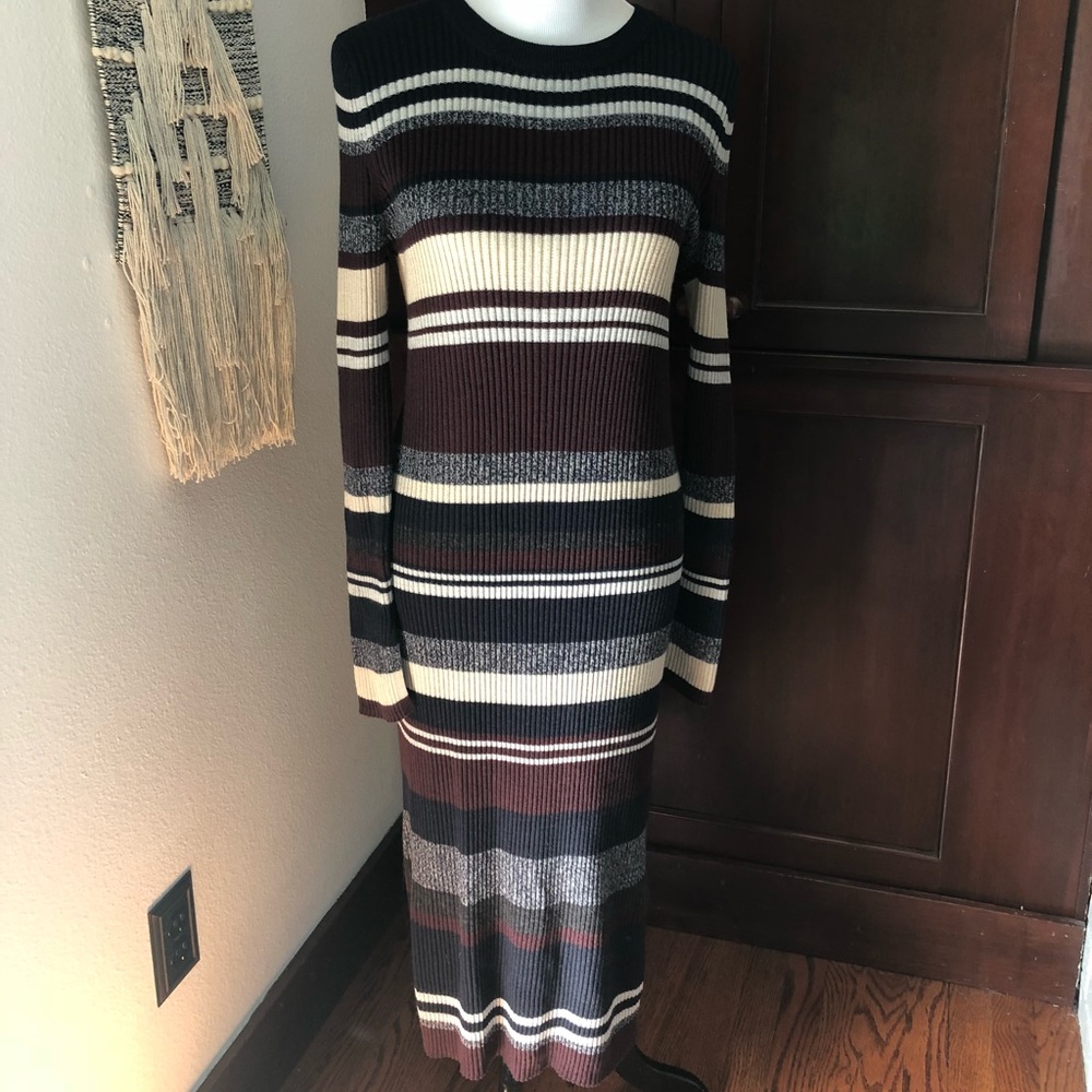EUC H&M rib-knit dress Large